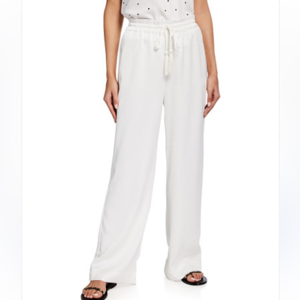 NWT Badgley Mishka Satin Drawstring Pants